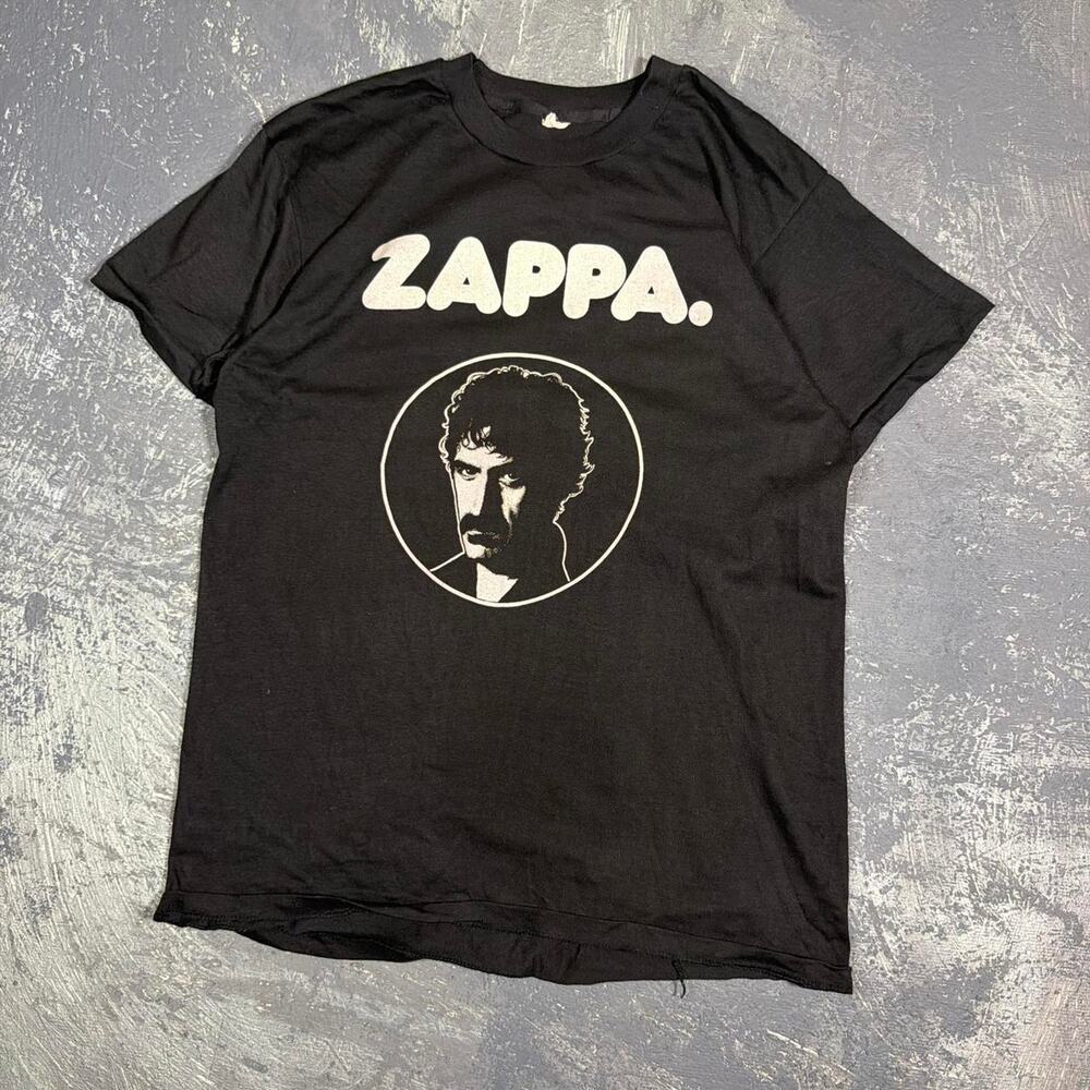 Vintage 1988 frank zappa tour T shirt Size XL